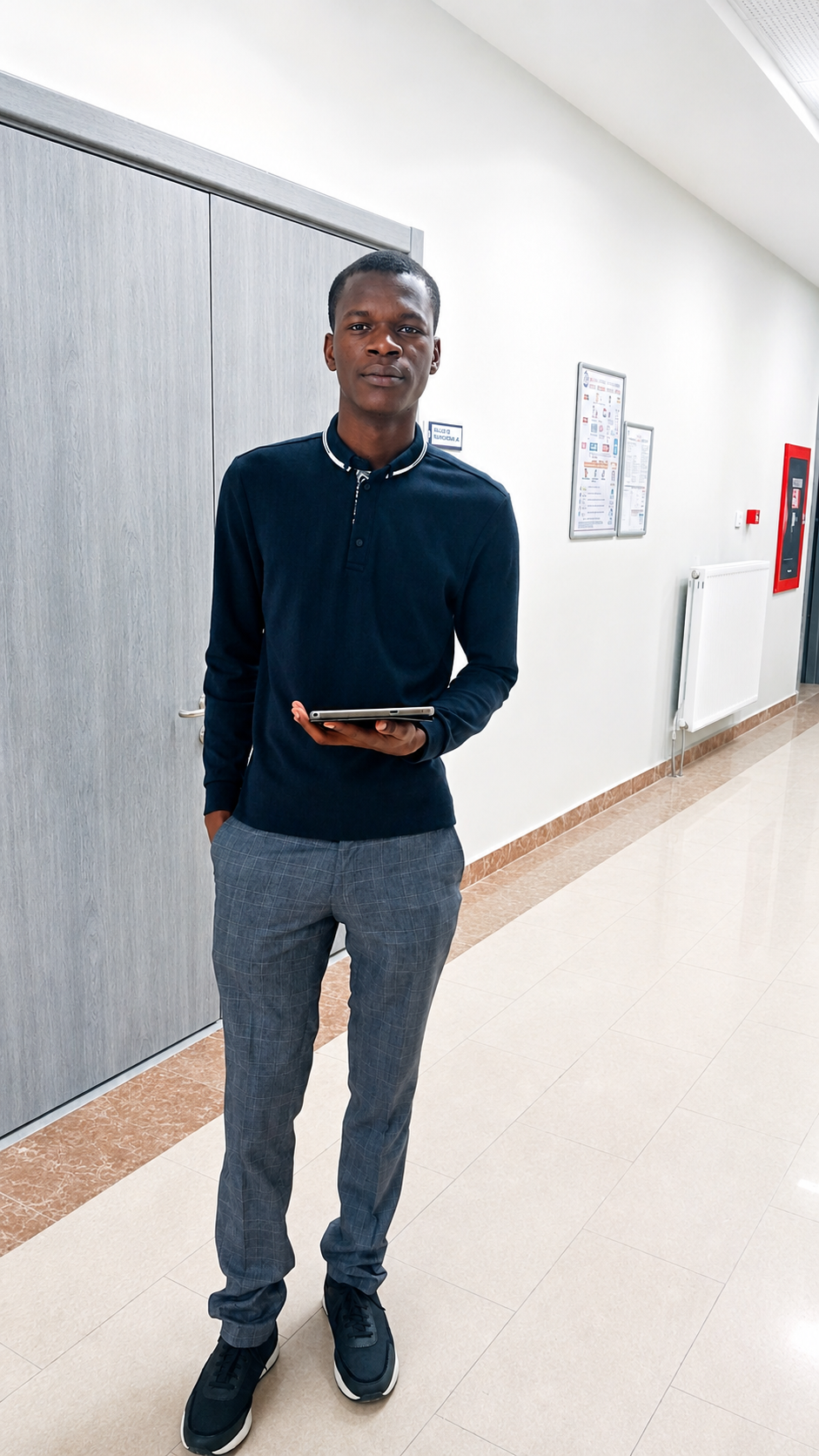 Louckmane SAWADOGO, sur le campus universitaire en Turquie